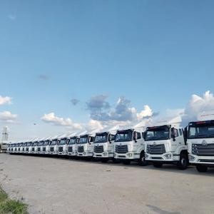 50 units 371hp HOWO NX light duty tractor truck to Tanzania