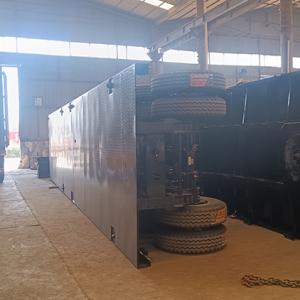 2units 3axles Flatbed Trailers Will Be Send To Sierra Leonean