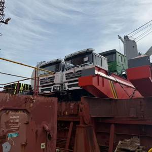 2 units tractors and flatbeds will be shipped to Guinea