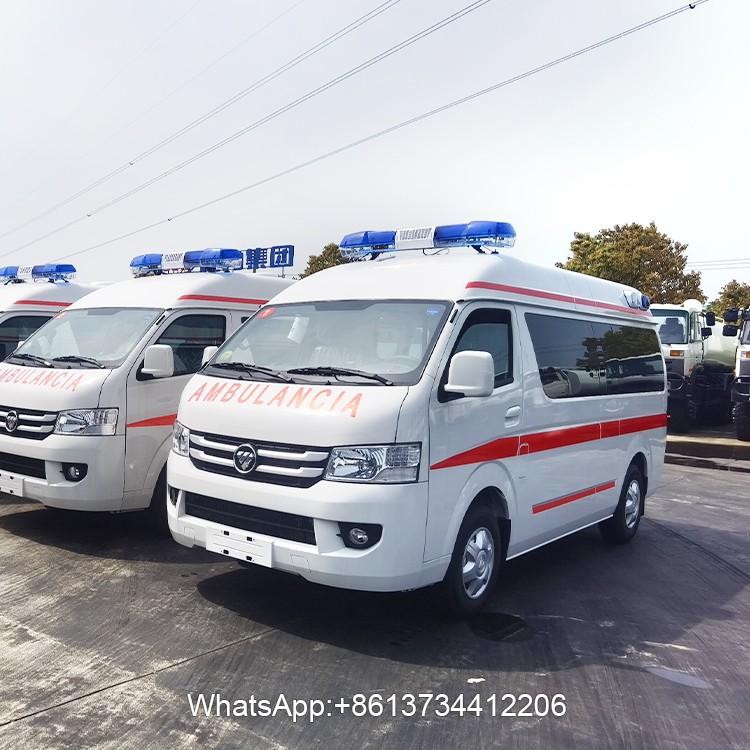 2021 New Ambulance Car Price Good Ambulance Stock 4x2 Ambulance Cheap Price