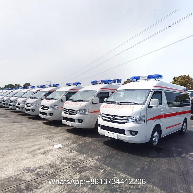 2021 New Ambulance Car Price Good Ambulance Stock 4x2 Ambulance Cheap Price