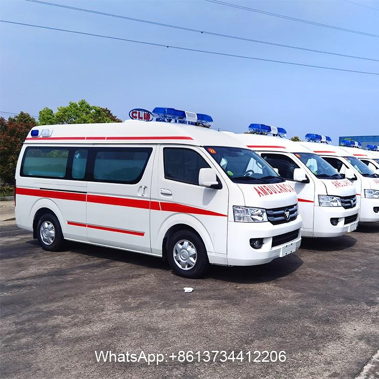 2021 New Ambulance Car Price Good Ambulance Stock 4x2 Ambulance Cheap Price