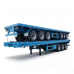 3 Axle 40 Ton Flatbed Trailer