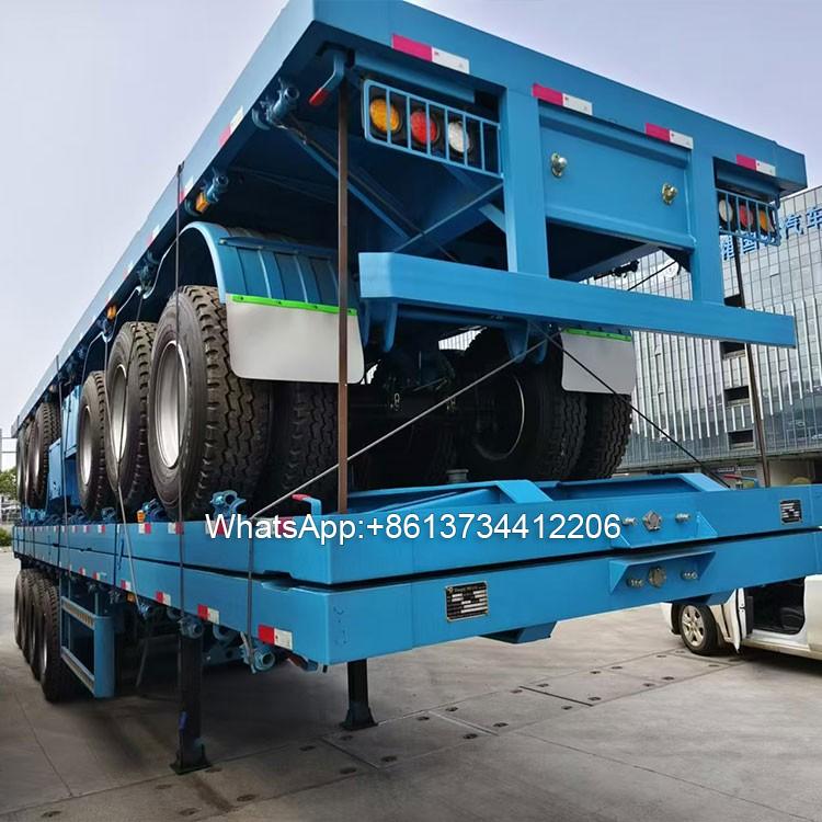 3 Axle 40 Ton Flatbed Trailer