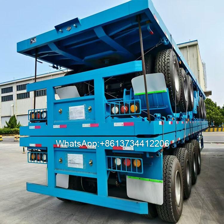 3 Axle 40 Ton Flatbed Trailer