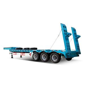 3 Axle 60 Tons Semi Low Bed Trailer
