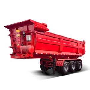 3 Axle 80 Ton Dump Semi Trailer