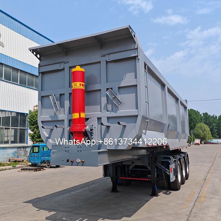 3 Axle End Dump Semi Trailers