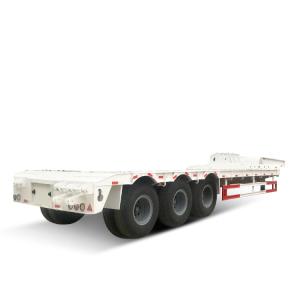 3 Axles 60 Ton Lowboy Gooseneck Trailer