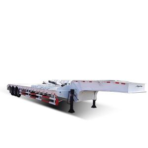 3 Axles 70tons Gooseneck Low Bed Trailer