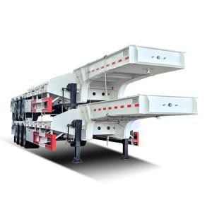 3 Axles Goose Neck Lowbed Trailer