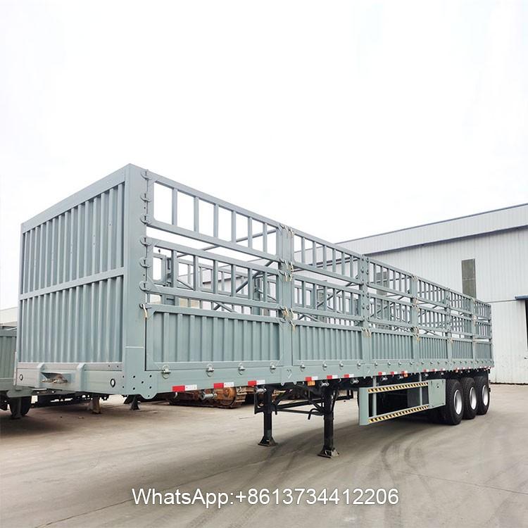 3 Axles Heavy Duty 40 Ton Cargo Trailer