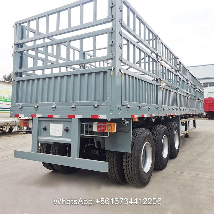 3 Axles Heavy Duty 40 Ton Cargo Trailer