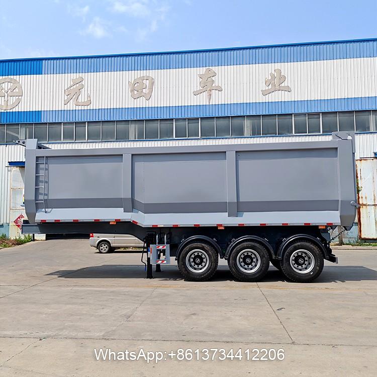 3 Axles Heavy Duty 50 Tons Dump Trailer