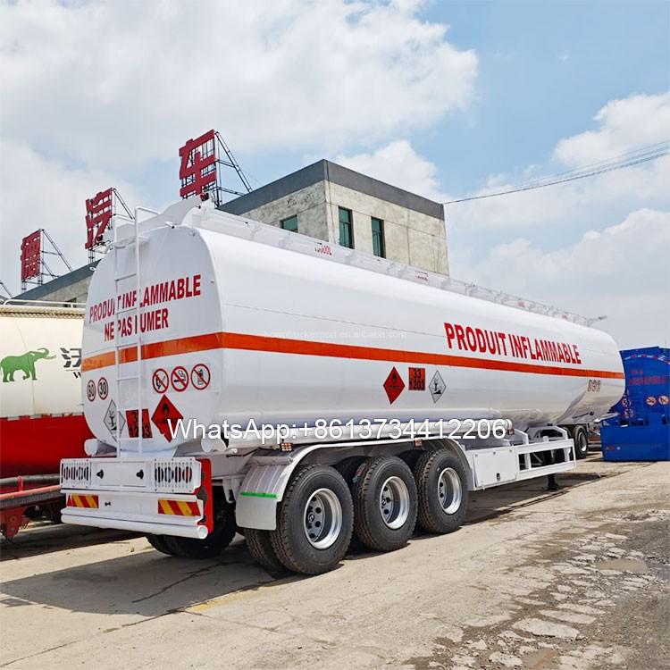 3 axle 60000 Liters Monoblock Tanker Trailer