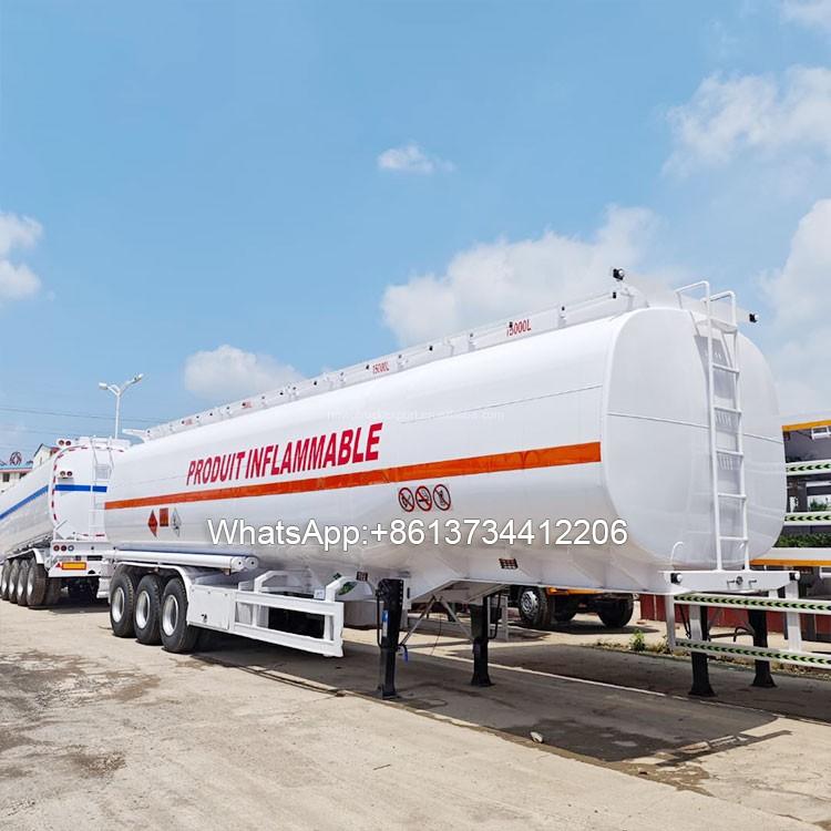 3 axle 60000 Liters Monoblock Tanker Trailer