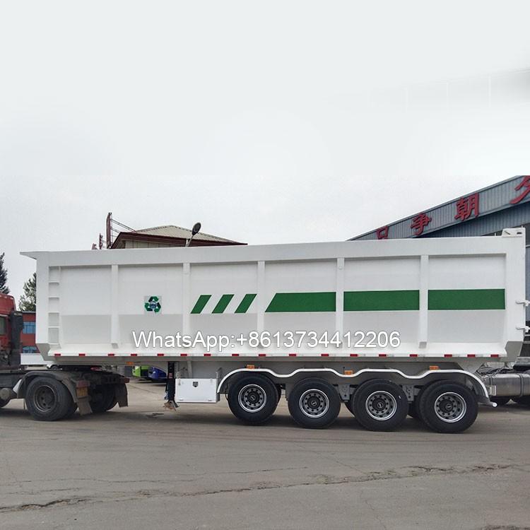 4 Axle 40 Cubic Tipper Semi Trailer