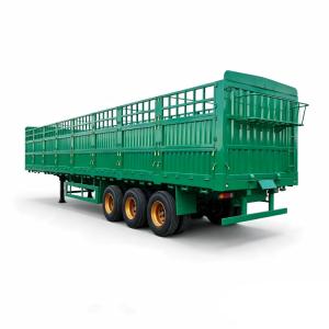 China Brand 4Axle 40ton Fence Cargo Semi Trailer