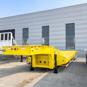 Heavy Duty 3 Axles Lowbed Truck Trailer Heavy Duty 3 Axles Lowbed Truck Trailer