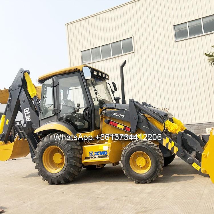 Heavy Duty XC870K XC870HK Excavator Backhoe Loader