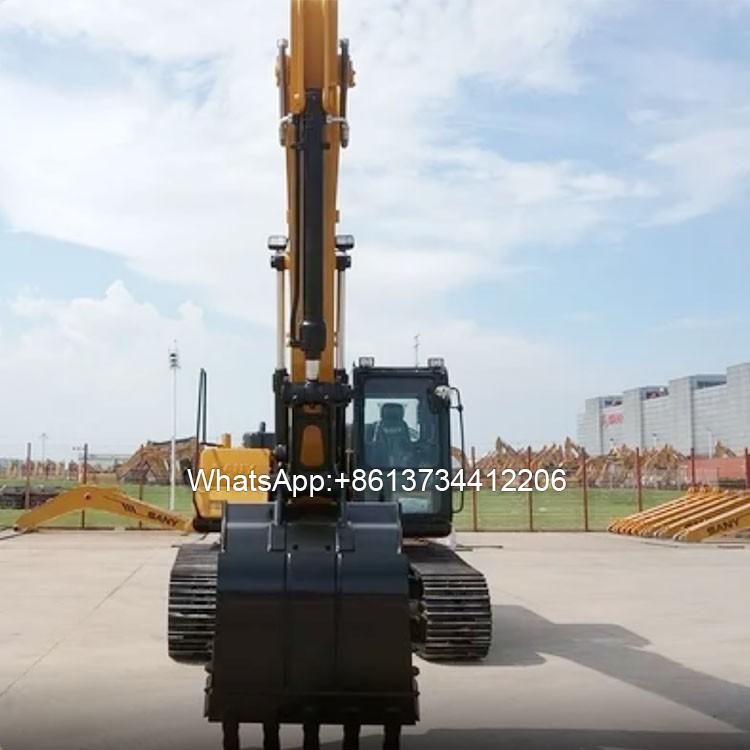 SANY SY215C Construction Machinery Crawler Digger Excavator