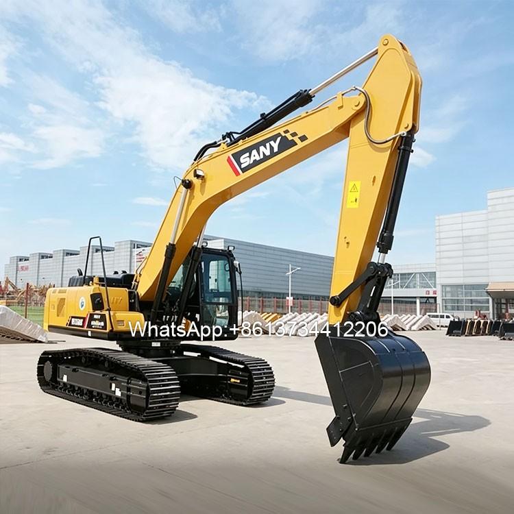 SANY SY215C Construction Machinery Crawler Digger Excavator