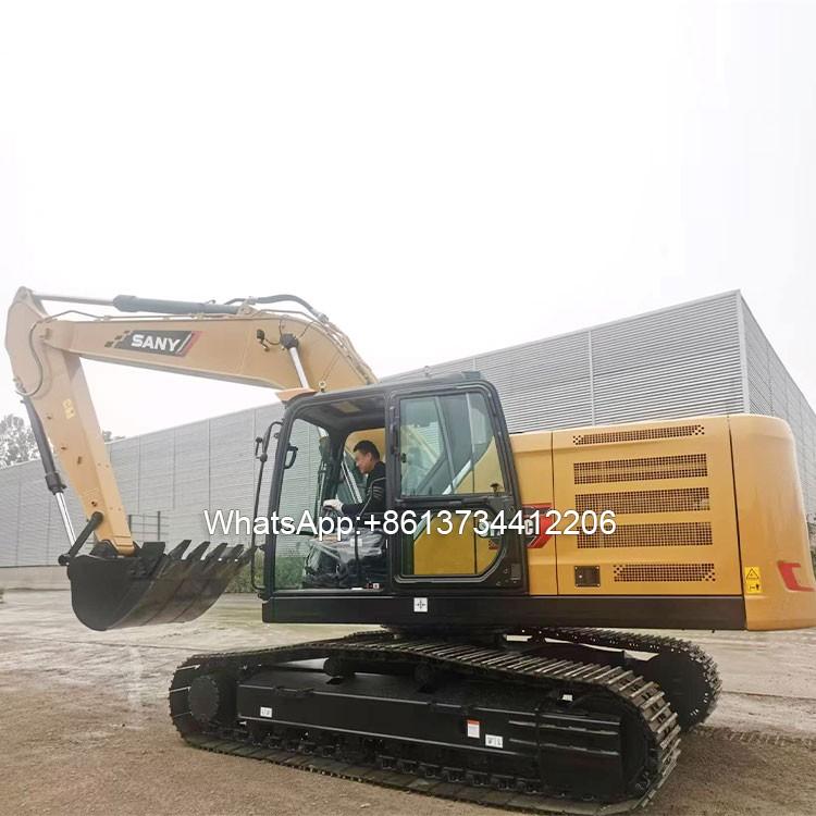 SANY SY215C Construction Machinery Crawler Digger Excavator