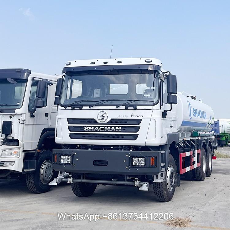 Shacman Heavy Duty F3000 10 wheeler Water Tank Truck