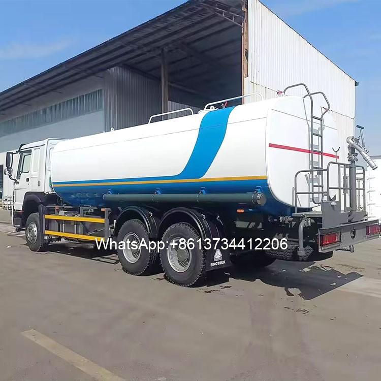 Sinotruk Heavy Duty Howo 371hp 6×4 Water Truck