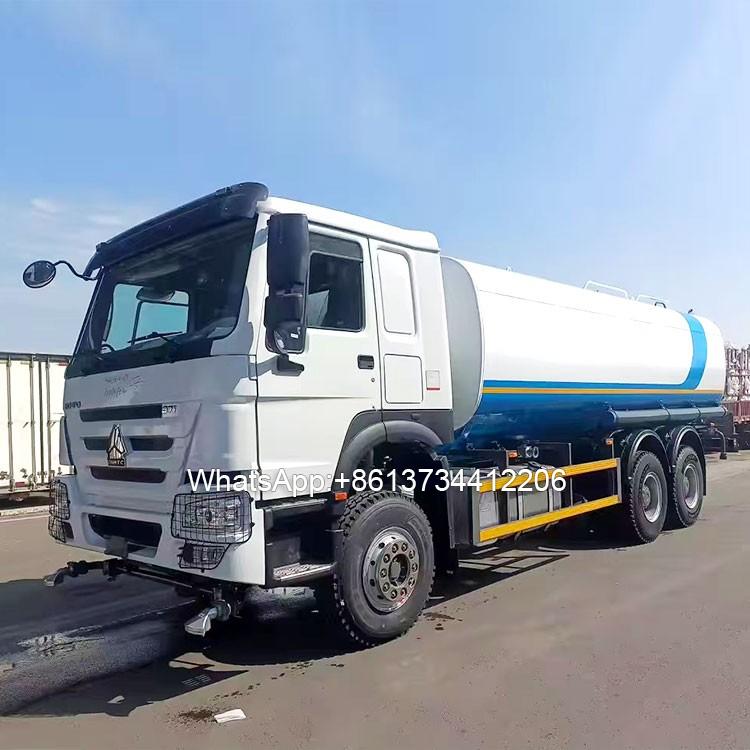 Sinotruk Heavy Duty Howo 371hp 6×4 Water Truck