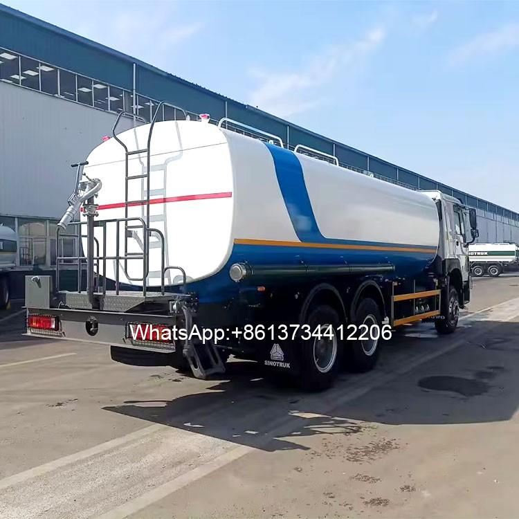 Sinotruk Heavy Duty Howo 371hp 6×4 Water Truck