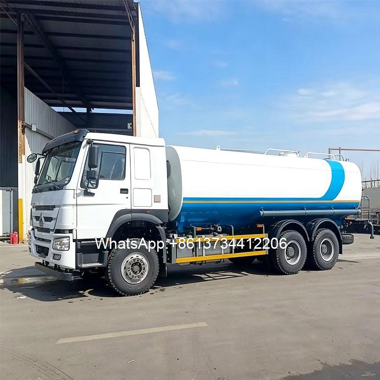 Sinotruk Heavy Duty Howo 371hp 6×4 Water Truck