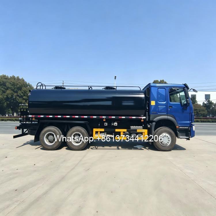 Sinotruk Howo Carbon Steel Water Tanker Truck