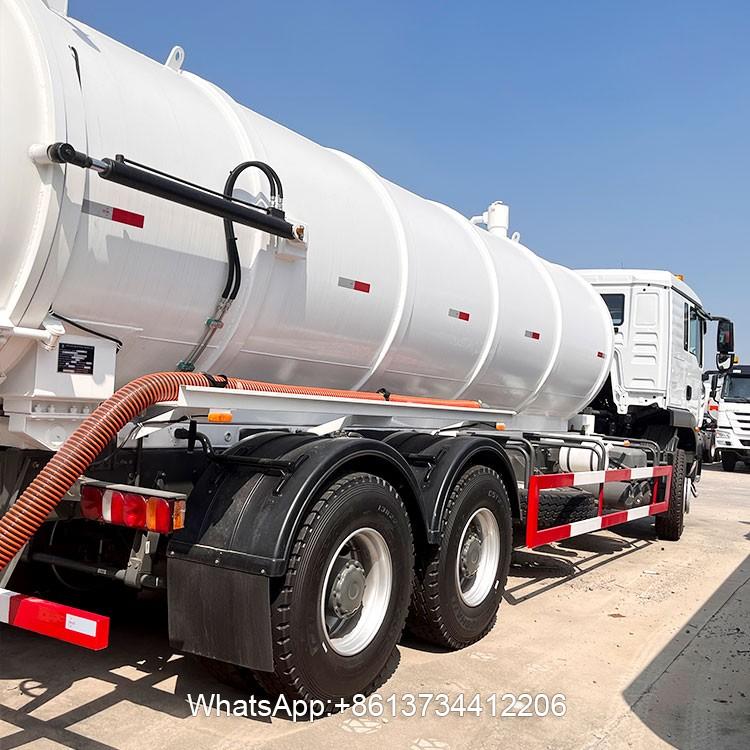 Sinotruk Howo Tx Heavy Duty 6x4 10wheeler Sewage Suction Truck