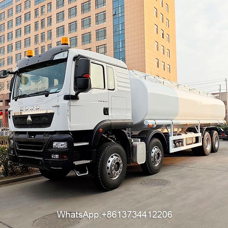 Sinotruk Howo Tx Heavy Duty 8x4 12wheeler Fuel Tanker Truck